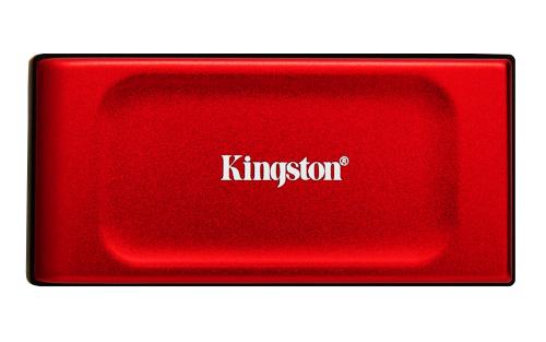 UNIDAD DE ESTADO SOLIDO EXTERNO KINGSTON SXS1000R 2TB USB-C 3.2 GEN 2 R.1050MB/S W.1000MB/S ROJO -