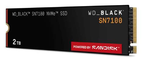 SSD SANDISK BLACK 2TB WDS200T4X0E M.2 SN7100 NVMe -