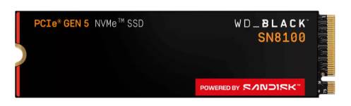 SSD SANDISK BLACK 2TB WDS200T1X0M M.2 SN8100 NVMe -