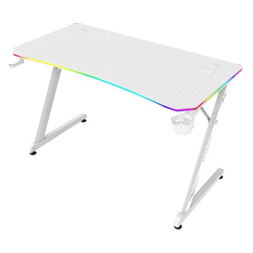 Escritorio Gamer Ergonómico  Olympus Spot Glow Pro MRX8000 Balam Rush Legend Series Escritorio Gamer Ergonómico 120 x 60cm - Iluminación RGB, Porta Vasos