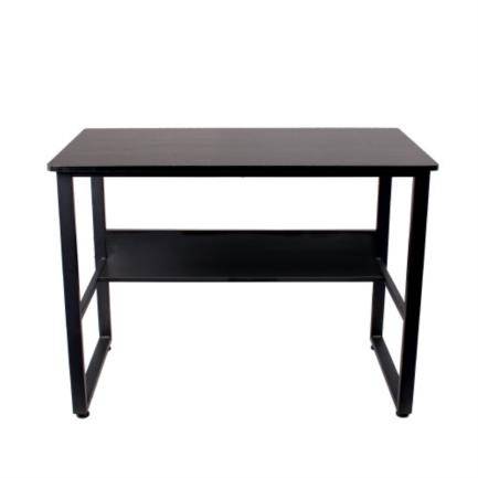 Escritorio Ejecutivo Nextep NE-656 para  Hogar u oficina base Metálica color Carbón  100x73x50 cm peso bruto de 14 Kg grosor de 1.5cm -