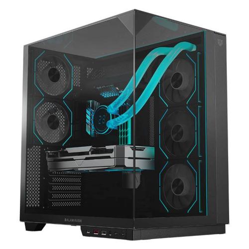 Gabinete Gamer Media Torre Tank Expert  7600 Legend Series - Factor: ATX, Micro ATX, Mini ATX, Panel de Cristal Templado