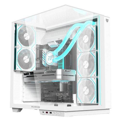 Gabinete Gamer Media Torre Tank Expert  7600 Legend Series - Factor: ATX, Micro ATX, Mini ATX, Panel de Cristal Templado