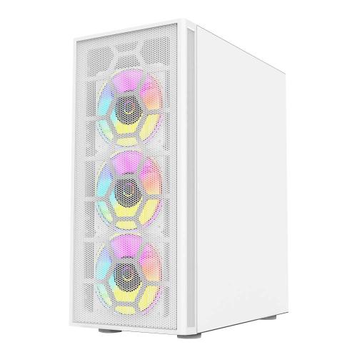 Gabinete Gamer Mini Torre ATX Dragonfly Mesh GM740 Azender Series -