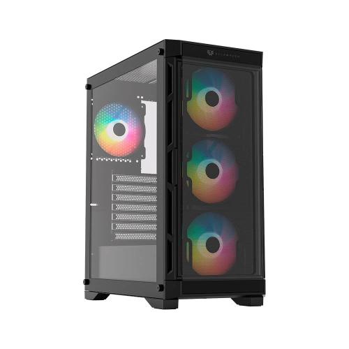 Gabinete Gamer Media Torre  Carbono Twin Mate 5000 Legend Series -