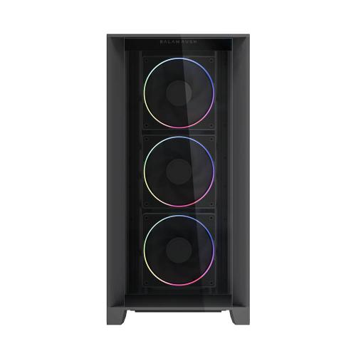 Gabinete Gamer Media Torre Carbono Polar Twin Mate 9900 Legend Series - Color Negro, BR-941457