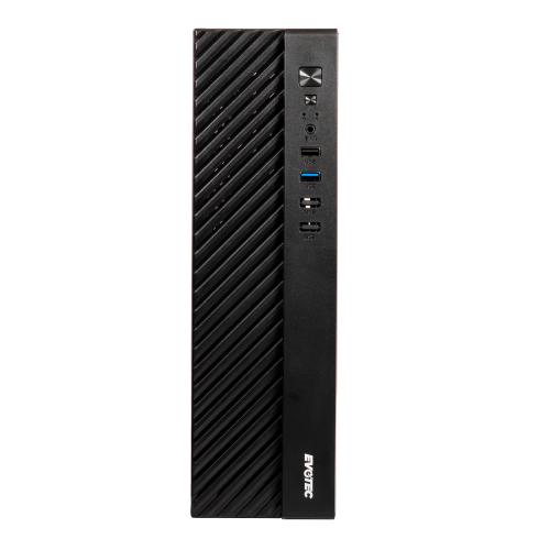 EVOTEC GABINETE SLIM MICRO ATX CON FUENTE 500W TOLEDO EV-1026 -