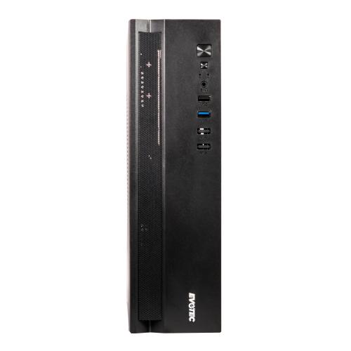 EVOTEC GABINETE SLIM MICRO ATX CON FUENTE 500W CÓRDOBA EV-1027 -