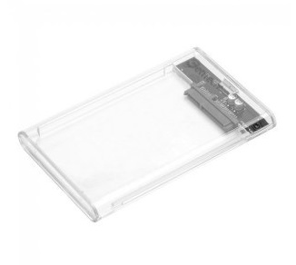 GETTTECH CARCASA DE DISCO DURO PARA 2.5 PULGADAS HDD - COMPATIBLE CON USB 3.0 HASTA SATA III, ASTA 5GBPS, MAX 2TB, SISTEMA PLUG AND PLAY, MOD. GCE-U325-01