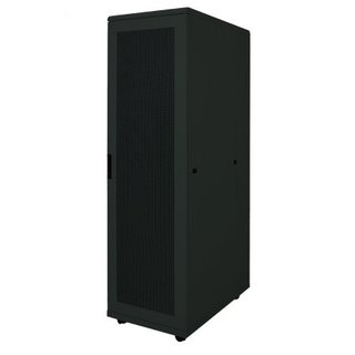 Gabinete de red 19 - 42U, Puerta de cristal, 800x1000, Flatpack, IP20, Carga estática máxima 1500 kg, INTELLINET 713276