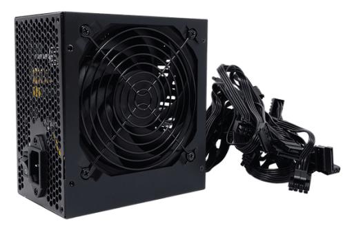 Fuente de poder GAMER NACEB na-0626 800w 80 plus bronze - Conectores: 1x 20+4pin - 2x 8pin (p4+p4) - 3x PCIe 6+2p - 4x Molex - 6xSATA
