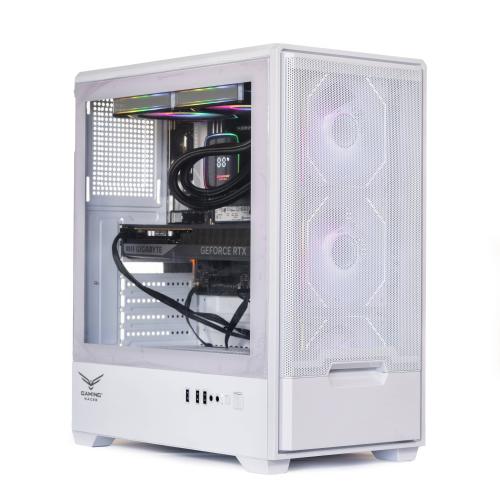 Gabinete NACEB  GAMER ATX STELLA BLANCO NA-0658B -