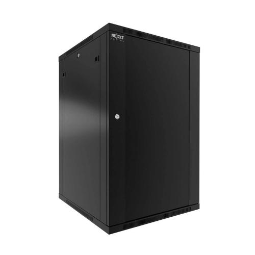 Gabinetes de pared fijos - semi-ensamblados, 2 Ventiladores, 15U, 0.76X0.60X0.45Mts.H.W.D. PCRWESKD15U60FXBK