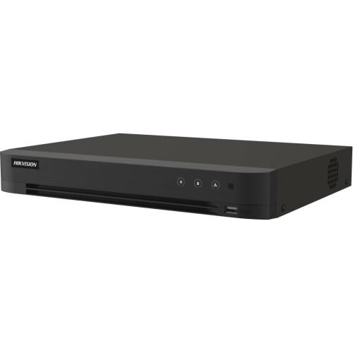 IDS-7216HUHI-M1/T DVR 16 Canales TURBOHD + 16 Canales IP / 8 Megapíxel (4K) / Audio Bidireccional / ACUSENSE / Audio Bidireccional / 1 Bahía de Disco Duro -