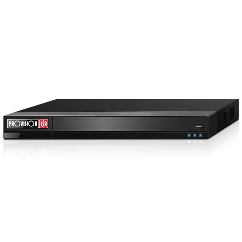 DVR de 16 canales 3k/5 MP (AHD/TVI) - 4/2 MP (AHD/TVI/CVI)   + 8 CH-IP hasta 5 MP (Via red), Dynamic Hybrid, 2xHDD 8 TB, HDMI, (1U)