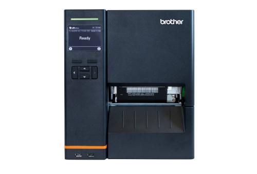 Impresora de etiquetas Brother TJ4420TN - térmica directa/transferencia térmica, Ethernet, USB, imprime etiquetas de hasta 4.1 Pulgadas de ancho