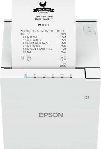 Impresora EPSON Térmica de Ticket's TM-M30III-051 Wifi-BT (C31CK50051) Color Blanco -