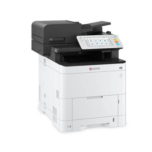 Multifuncional láser a color KYOCERA MA4000CIX 1102Z42US0 - 42PPM, 1200X1200DPI, impresora/escaneo/copiadora, cama plana oficio A4, dúplex estándar