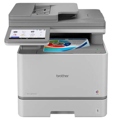 Multifuncional Láser Color Brother Valor MFCL8970CDW - hasta 33 ppm B/N/Color, Full dúplex, Gigabit Ethernet, Wifi 2.4/5GHz, Cama Plana Tamaño Oficio