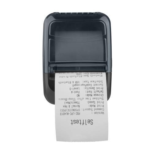 QIAN IMPRESORA TERMICA PORTATIL - DE 58MM A 70MM/S, CONEXIÓN USB + BT, BATERIA 2600 MAH DE LITIO, CON CUBIERTA PROTECTORA, MOD. QOP-T58UB-RP