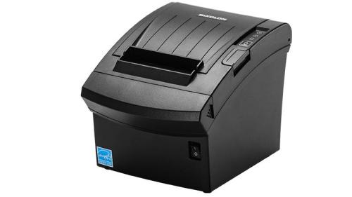 Impresora de tickets Bixolon - térmica de tickets de 3 pulgadas, con puerto paralelo, USB, y Ethernet, velocidad de impresion (400mm/s)