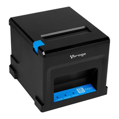Impresora POS VORAGO MNP-180 - Térmica directa, 203 dpi, Papel 80mm, 220 mm/s, USB / RJ45 / RJ11