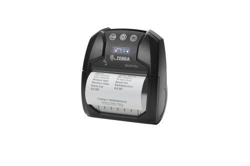 ZQ220 Plus; ZQ22-B16B1KL-00 - 80mm mobile receipt+label printer, BTv5, NFC, CPCL   ESC-POS, Belt clip, USB charging, English/Latin/Cyrillic, Group L