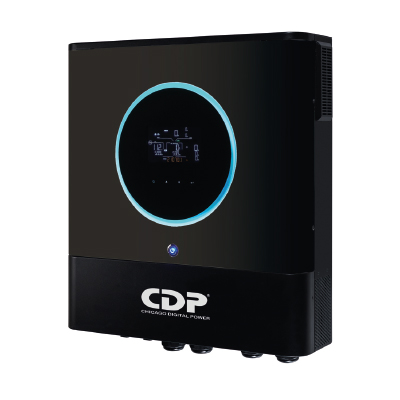 Inversor CDP ES-6548SOLAX 6500VA/6500W Inversor Solar Hibrido 120 Vac 48 Vdc 2*60A cargador solar MPPT 80A cargador CA - AVR, LCD, software. UL