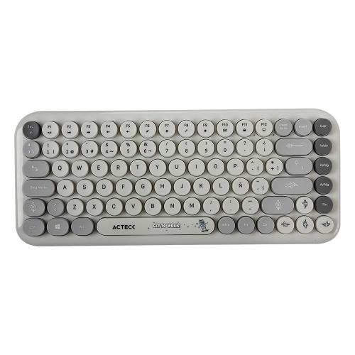 Kit Teclado y mouse Inalámbricos 2.4hz Creator Chic K-Colors MK480 Advanced Series Teclado Inalambrico Dongle 2.4Mhz -