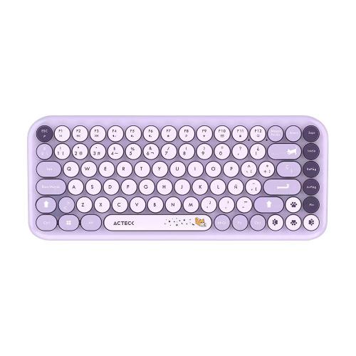 Kit Teclado y mouse Inalámbricos 2.4hz Creator Chic K-Colors MK480 Advanced Series Teclado Inalambrico Dongle 2.4Mhz - Rango 10m