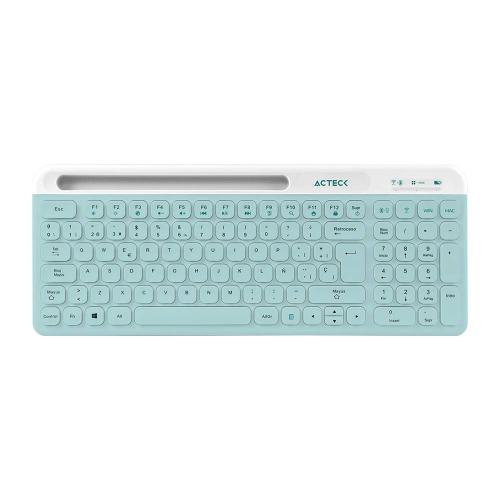 Kit Teclado y Mouse  Creator Vituos Silk MK720 Acteck Elite Series Teclado y Mouse Inalámbrico 2.4Mhz - Alcance 10m, Conexión Bluetooth, Batería Recargable