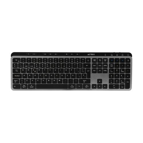 Kit Teclado y mouse Inalámbrico 2.4hz Creator Krea MK755 Acteck Advanced Series Teclado Inalámbrico Dongle 2.4Mhz - Rango 10m