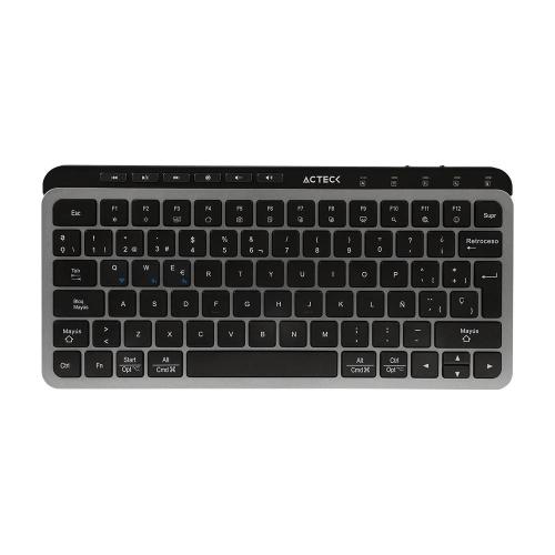 Kit Teclado y mouse Inalámbrico 2.4hz Creator Krea MK750 Acteck Advanced Series Teclado Inalámbrico Dongle 2.4Mhz - Rango 10m