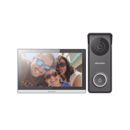 Kit de Videoportero Hibrido TurbHD con Pantalla LCD touch de 7 Pulgadas bisel delgado -