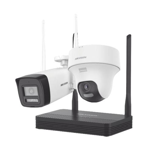 Kit IP Inalámbrico 2 Megapíxel - NVS WiFi 4 canales video hasta 4MP