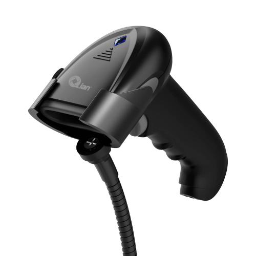Lector de Código de Barras 2 D QIAN Inalámbrico- incluye base - compatible con códigos 1D y 2D
