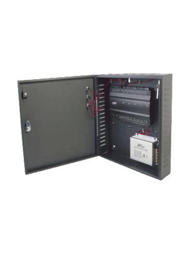 ZKTECO INBIO460B - Panel de Control de Acceso /4 Puertas / Gabinete y Fuente incluidos / 3 000 Huellas / Entradas para Conexión de Semáforos o Sirenas -