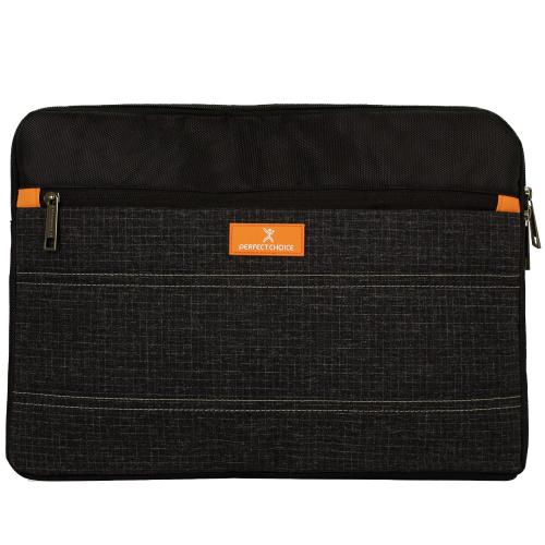 Funda para Laptop 15-17 Pulgadas Material Resistente Diseño Moderno Glitch Color Negro | PERFECT CHOICE -