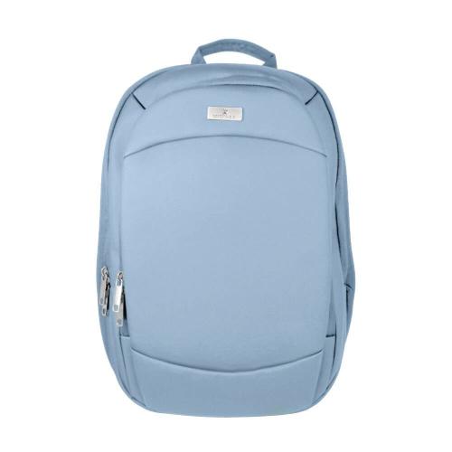 PC-085133 Mochila para laptop 15.6 Anti-salpicaduras Expandible Modelo Obsidia Color Azul | PERFECT CHOICE: Perfecta para laptops de hasta 15.6 Pulgadas -