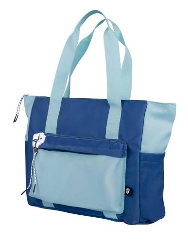 TOTEBAG AZUL PARA LAPTOP 16 Pulgadas TZLB01-V - color azul y turquesa