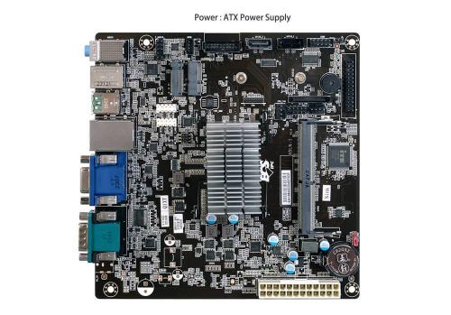 TARJETA MADRE ECS ADLN-I-N100 - Intel Alder Lake N SoC, Intel N100 Alder Lake, 1 x SO-DIMM DDR4 2400 hasta 16GB, 2xSATA 6GB/s, 1xHDMI, 1xVGA, 1xDP, Mini ITX