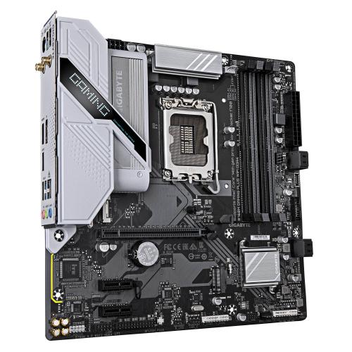 Tarjeta Madre Gigabyte B760M G P WIFI DDR4 - Micro-ATX, LGA 1700, Intel B760, 128GB DDR4, HDMI/DP para  Intel
