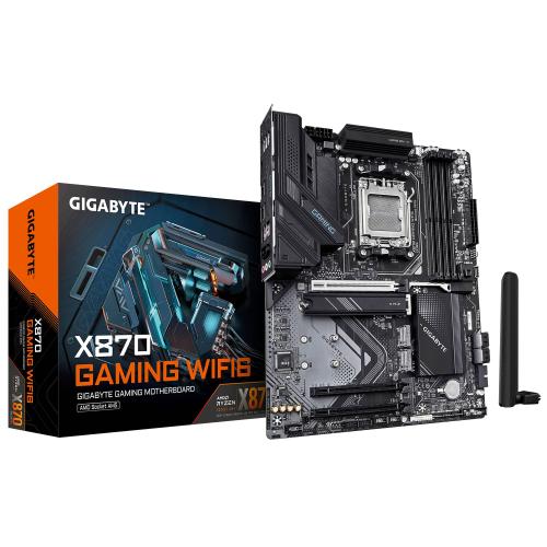 TARJETA MADRE GIGABYTE ATX X870 GAMING WF6 DDR5 - AM5, 64 GB, PARA AMD
