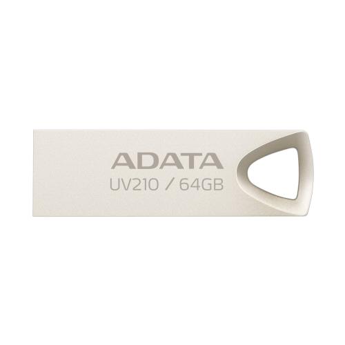 Memoria USB ADATA - Plata, 64 GB, USB 2.0