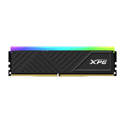 Memoria RAM ADATA XPG SPECTRIX D35G - DDR4 16GB UDIMM 3200MHz, con Iluminación RGB. Disipador NEGRO. AX4U320016G16A-SBKD35G