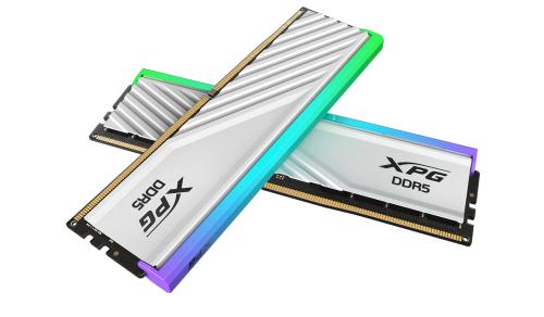 Memoria RAM ADATA XPG LANCER BLADE RGB - DDR5 KIT 2X24GB UDIMM 6000MT/s. Disipador aluminio BLANCO. AX5U6000C3024G-DTLABRWH