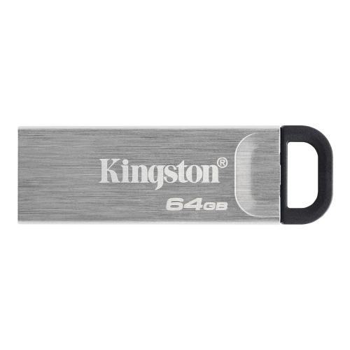 MEMORIA USB KINGSTON DATATRAVELER KYSON 64GB 3.2 GEN 1 METÁLICA -