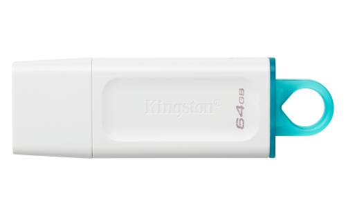 MEMORIA USB KINGSTON DATATRAVELER EXODIA 64GB 3.2 GEN 1 BLANCO -