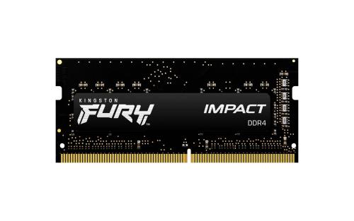 MEMORIA RAM KINGSTON FURY IMPACT SODIMM DDR4 16GB 3200MT/S CL20 1RX8 1.2V -