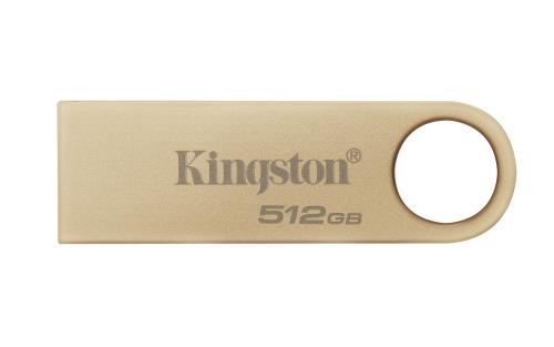MEMORIA USB KINGSTON DATATRAVELER SE9 G3 512GB 3.2 GEN 1 METÁLICA ORO -